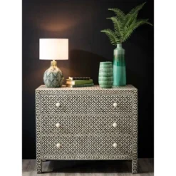 Maisons Du Monde Lampes à Poser Lampe En Céramique Verte Abat-jour En Coton Blanc -Luminaires Soldes 202 lampe en ceramique verte abat jour en coton blanc 1000 0 32 171904 8