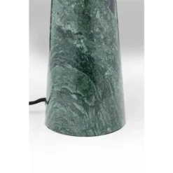 Kare Design Lampes à Poser Lampe En Marbre Vert Et Acier Doré -Luminaires Soldes 202 lampe en marbre vert et acier dore 2