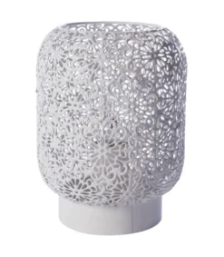 Lussiol Lighting Lampes à Poser Lampe En Métal Blanc H.20 Cm