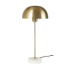 Maisons Du Monde Lampes à Poser Lampe En Métal Doré Et Marbre Blanc -Luminaires Soldes 202 lampe en metal dore et marbre blanc 1000 2 4 190572 1