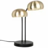 Maisons Du Monde Lampes à Poser Lampe En Métal Noir Et Doré
