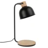 Maisons Du Monde Lampes à Poser Lampe En Métal Noir Et Manguier -Luminaires Soldes 202 lampe en metal noir et manguier 1000 1 3 195450 1