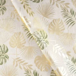 Belamp Appliques Murales Et Spots Lampe équerre Tissu Feuillage Doré Et Cordon Torsadé Or -Luminaires Soldes 202 lampe equerre tissu feuillage dore et cordon torsade or 3