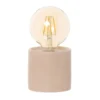 Maisons Du Monde Guirlandes Et Décorations Lumineuses Lampe Globe En Verre Et Argile Rose H16 -Luminaires Soldes 202 lampe globe en verre et argile rose h16 1000 5 34 210159 1