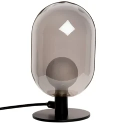 Maisons Du Monde Lampes à Poser Lampe Globe En Verre Et Métal Noir
