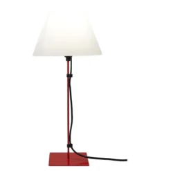 Gérard Lamy Lampes à Poser Lampe H.22cm Rouge