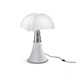 Martinelli Luce Lampes à Poser Lampe LED Blanche Avec Variateur H35cm