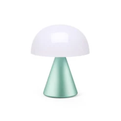 Lexon Lampes à Poser Lampe LED Portable Medium En Aluminium Bleu Céladon -Luminaires Soldes 202 lampe led portable medium en aluminium bleu celadon 2