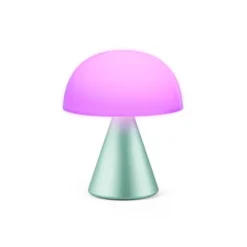 Lexon Lampes à Poser Lampe LED Portable Medium En Aluminium Bleu Céladon -Luminaires Soldes 202 lampe led portable medium en aluminium bleu celadon 4
