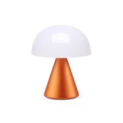 Lexon Lampes à Poser Lampe LED Portable Medium En Aluminium Orange -Luminaires Soldes 202 lampe led portable medium en aluminium orange 2