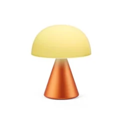 Lexon Lampes à Poser Lampe LED Portable Medium En Aluminium Orange -Luminaires Soldes 202 lampe led portable medium en aluminium orange 3