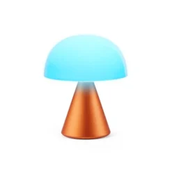 Lexon Lampes à Poser Lampe LED Portable Medium En Aluminium Orange -Luminaires Soldes 202 lampe led portable medium en aluminium orange 4