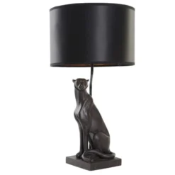 ITEM International Lampes à Poser Lampe Léopard En Résine 58 Cm