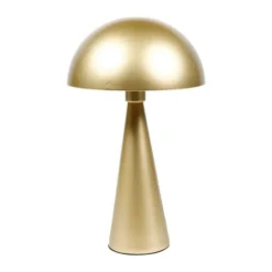 Decoratie Lampes à Poser Lampe Métal Emo Dorée