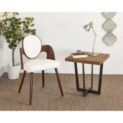 ATHM DESIGN Lampes à Poser Lampe Pied Métal Argenté -Luminaires Soldes 202 lampe pied metal argente 2