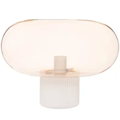 Maisons Du Monde Lampes à Poser Lampe Rose Et Blanche