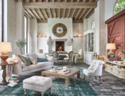 Luminaires Soldes 202 -Luminaires Soldes 202 lampe sculptee et abat jour en tissu h 84 cm 1000 1 2 139197 29