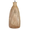 Beliani Suspensions Lampe Suspendue En Bambou Naturel -Luminaires Soldes 202 lampe suspendue en bambou naturel