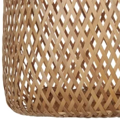 Beliani Suspensions Lampe Suspendue En Bambou Naturel -Luminaires Soldes 202 lampe suspendue en bambou naturel 4