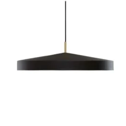 OYOY Living Design Suspensions Lampe Suspendue Noire Métal Revêtement Par Poudre Ø65xH19cm -Luminaires Soldes 202 lampe suspendue noire metal revetement par poudre oe65xh19cm 2