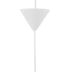 Beliani Suspensions Lampe Suspension Blanc -Luminaires Soldes 202 lampe suspension blanc 2