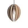 Gone's Suspensions Lampe Suspension Bois Et Béton Chêne Naturel Cordon Noir -Luminaires Soldes 202 lampe suspension bois et beton chene naturel cordon noir