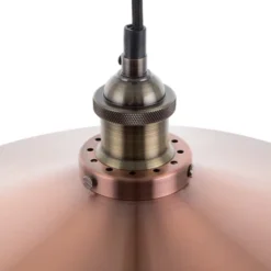 Beliani Suspensions Lampe Suspension Cuivré -Luminaires Soldes 202 lampe suspension cuivre 4