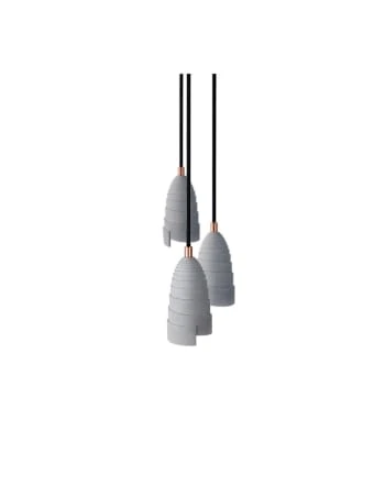 Gone's Lustres Lampe Suspension En Béton Accessoires Cuivrés 7 Gone's Lustres Lampe Suspension En Béton Accessoires Cuivrés – Image 5
