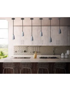 Gone's Suspensions Lampe Suspension En Béton Accessoires Perle Noire -Luminaires Soldes 202 lampe suspension en beton accessoires perle noire 9