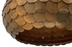 Bepurehome Suspensions Lampe Suspension Métal Antique Messing Doré -Luminaires Soldes 202 lampe suspension metal antique messing dore 2