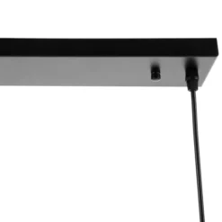Beliani Suspensions Lampe Suspension Noir -Luminaires Soldes 202 lampe suspension noir 4