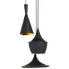 Beliani Suspensions Lampe Suspension Noire