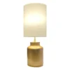 Abat-jours Lampes à Poser Lampe Two Gold By LumLum T 20 X H 50 -Luminaires Soldes 202 lampe two gold by lumlum t 20 x h 50