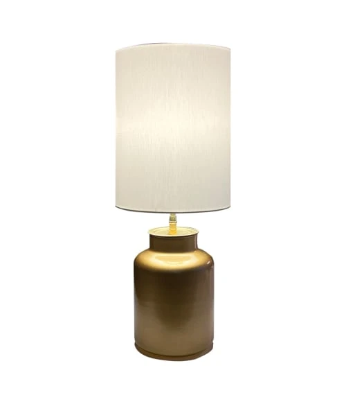 Abat-jours Lampes à Poser Lampe Two Gold By LumLum T 20 X H 50 5 Abat-jours Lampes à Poser Lampe Two Gold By LumLum T 20 X H 50 – Image 3