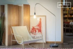 PIB Lampadaires Liseuse En Métal Et Marbre Noir -Luminaires Soldes 202 liseuse en metal et marbre noir 1