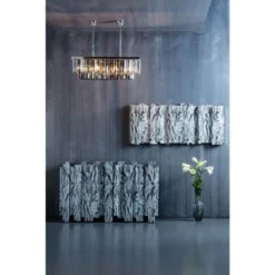 Kare Design Suspensions Lustre 122 Pièces En Verre -Luminaires Soldes 202 lustre 122 pieces en verre 4