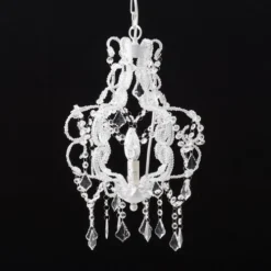 Maisons Du Monde Lustres Lustre à Pampilles En Métal -Luminaires Soldes 202 lustre a pampilles en metal 1000 10 38 76011209 4