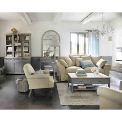 Maisons Du Monde Lustres Lustre à Pampilles En Métal Blanc Effet Vieilli D73 -Luminaires Soldes 202 lustre a pampilles en metal blanc effet vieilli d73 1000 4 11 130309 7