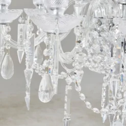 Maisons Du Monde Lustres Lustre à Pampilles En Métal Chromé -Luminaires Soldes 202 lustre a pampilles en metal chrome 1000 5 0 177366 3