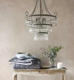 Maisons Du Monde Lustres Lustre à Pampilles En Métal Gris 12 Maisons Du Monde Lustres Lustre à Pampilles En Métal Gris -Luminaires Soldes 202 lustre a pampilles en metal gris 1000 11 8 154660 23