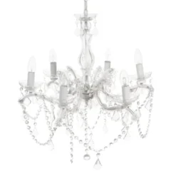 Maisons Du Monde Lustres Lustre à Pampilles Et Métal