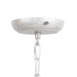 Beliani Lustres Lustre Blanc -Luminaires Soldes 202 lustre blanc 4