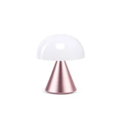 Lexon Lampes à Poser Mini Lampe LED En Aluminium Rose