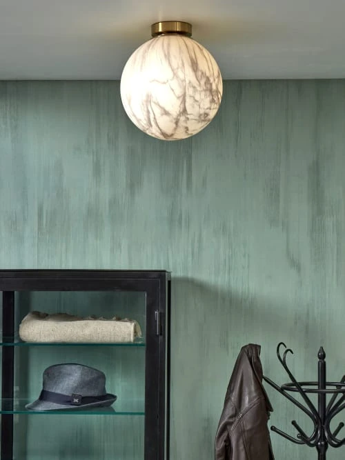 It's About Romi Suspensions Plafonnier Abat-jour En Verre Or/verre Teint, H. 32cm 4 It's About Romi Suspensions Plafonnier Abat-jour En Verre Or/verre Teint, H. 32cm – Image 2