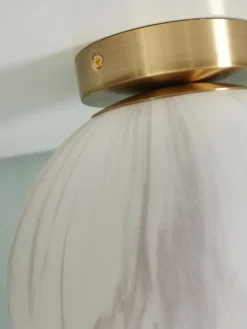 It's About Romi Suspensions Plafonnier Abat-jour En Verre Or/verre Teint, H. 32cm 12 It's About Romi Suspensions Plafonnier Abat-jour En Verre Or/verre Teint, H. 32cm -Luminaires Soldes 202 plafonnier abat jour en verre or verre teint h 32cm 4