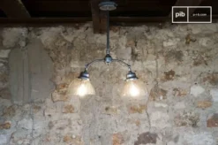 PIB Lampes à Poser Plafonnier Art Nouveau En Métal Argenté -Luminaires Soldes 202 plafonnier art nouveau en metal argente 5