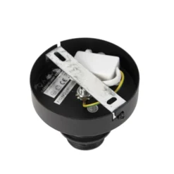 QAZQA Suspensions Plafonnier En Acier Noir -Luminaires Soldes 202 plafonnier en acier noir 11