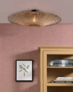 Good & Mojo Suspensions Plafonnier En Bambou D87cm -Luminaires Soldes 202 plafonnier en bambou d87cm 1