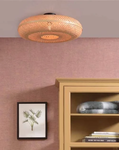 Good & Mojo Suspensions Plafonnier En Bambou Naturel D60 4 Good & Mojo Suspensions Plafonnier En Bambou Naturel D60 – Image 2