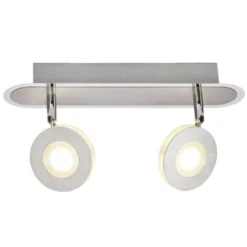 Brilliant Appliques Murales Et Spots Plafonnier En Métal Argenté